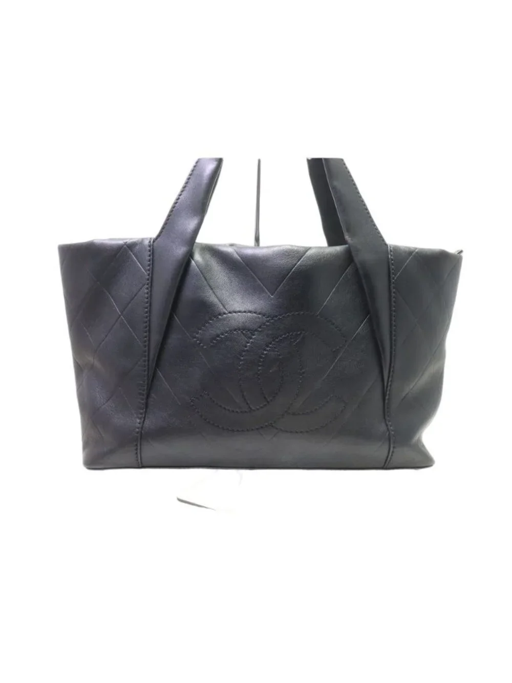 Chanel CC Logo Lambskin Handbag